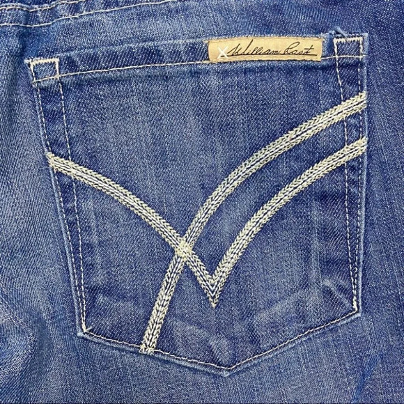 William Rast Stella Classic Rise Bootcut Blue Jeans Size 31 - Picture 9 of 12